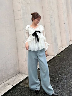 SNIDELさん（レディース・162cm）の夏コーディネート