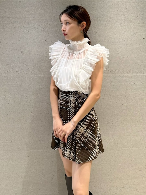 Chacott】チュールブラウス（シャツ/ブラウス）｜Chacott（チャコット