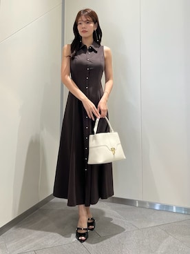 「SNIDEL（スナイデル）のアイテム（バッグ）」を使った、SNIDELさん（レディース・157cm）の夏コーディネート
