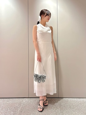 「SNIDEL（スナイデル）のアイテム（ワンピース/ドレス）」を使った、SNIDELさん（レディース・158cm）の春コーディネート