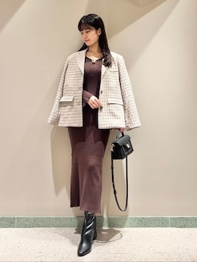 SNIDELさん(レディース・165cm)の秋コーディネート