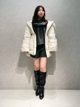 SNIDELさん（レディース・163cm）の冬コーディネート