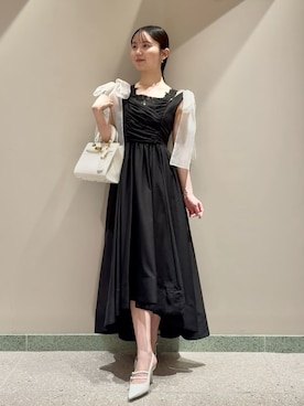 「シアー素材」｜SNIDELさん（レディース・160cm）の夏コーディネート