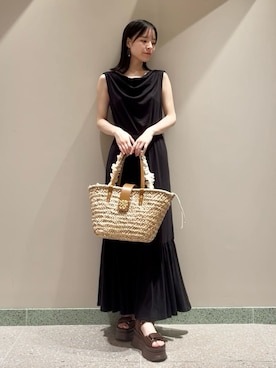 「リラックス」｜SNIDELさん（レディース・160cm）の夏コーディネート