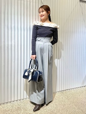 SNIDELさん（レディース・153cm）の冬コーディネート