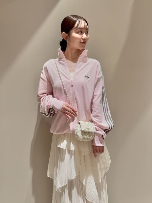 【新品タグ付き】スナイデル　ワッシャープリーツキャミソール　ホワイトsnidel ワッシャープリーツキャミソール(ビスチェ)｜トップス｜SNIDEL