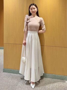 SNIDELさん（レディース・160cm）の春コーディネート