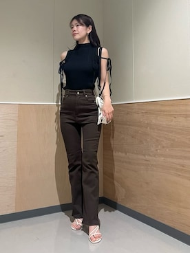 SNIDELさん（レディース・157cm）の春コーディネート