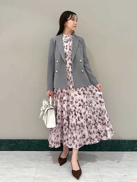 「SNIDEL（スナイデル）のアイテム（ジャケット/アウター）」を使った、SNIDELさん（レディース・159cm）の冬コーディネート