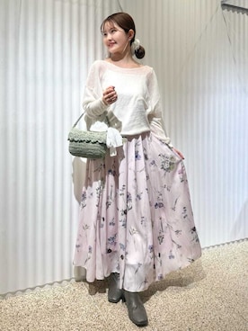 SNIDELさん（レディース・153cm）の冬コーディネート