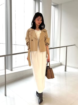 SNIDELさん（レディース・162cm）の冬コーディネート