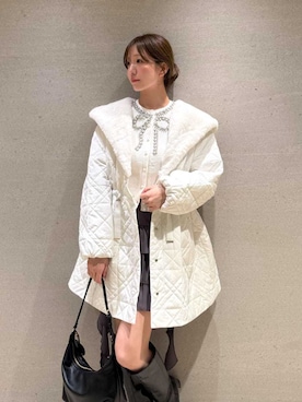 「SNIDEL（スナイデル）のアイテム（トップス）」を使った、SNIDELさん（レディース・162cm）の秋コーディネート