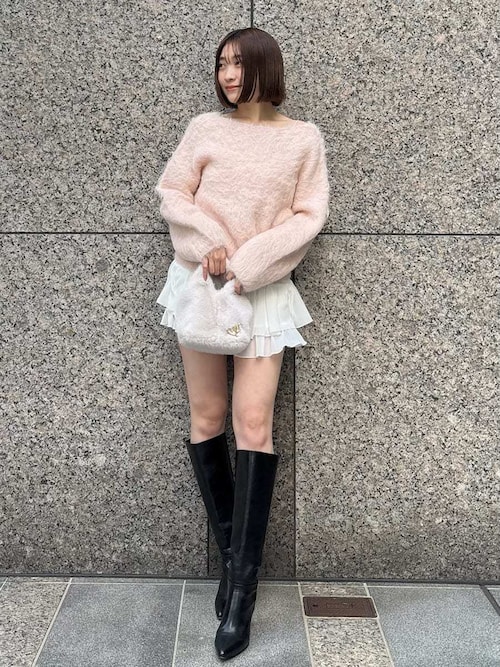 フィットロングブーツ（ブーツ）｜SNIDEL（スナイデル）のファッション