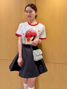 「SNIDEL（スナイデル）のアイテム（パンツ）」を使った、SNIDELさん（レディース・160cm）の夏コーディネート