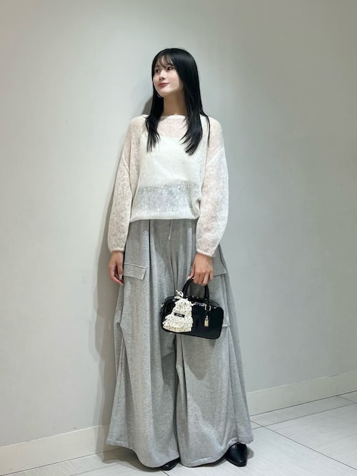 ワイドデザインパンツ（その他パンツ）｜SNIDEL（スナイデル）の