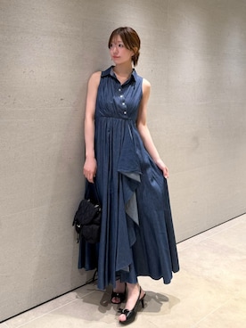 「SNIDEL（スナイデル）のアイテム（バッグ）」を使った、SNIDELさん（レディース・162cm）の夏コーディネート