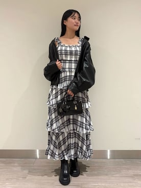 SNIDELさん（レディース・157cm）の秋コーディネート