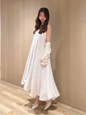「SNIDEL（スナイデル）のアイテム（トップス）」を使った、SNIDELさん（レディース・167cm）の夏コーディネート