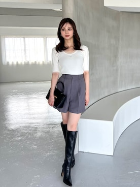 SNIDELさん（レディース・162cm）の夏コーディネート