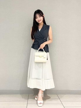 SNIDELさん(レディース・163cm)の夏コーディネート