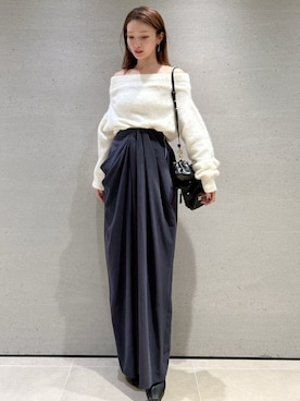 SNIDELさん（レディース・159cm）の秋コーディネート