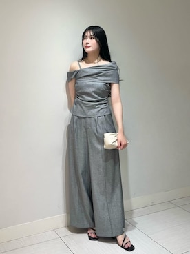 SNIDELさん（レディース・158cm）の春コーディネート