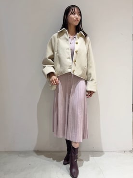 SNIDELさん（レディース・163cm）の秋コーディネート