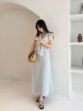 「SNIDEL（スナイデル）のアイテム」を使った、SNIDELさん（レディース・160cm）の春コーディネート