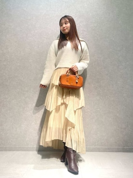 SNIDELさん（レディース・156cm）の秋コーディネート