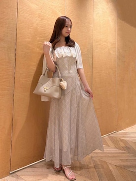SNIDELさん(レディース・154cm)の夏コーディネート