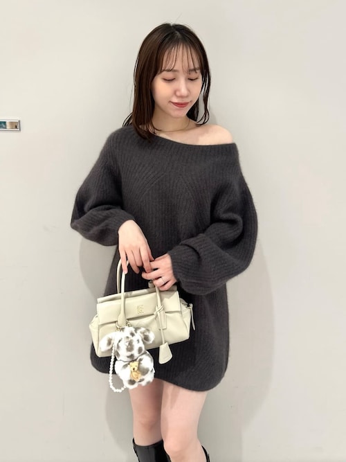 セール】ラクーンミニニットワンピース（ワンピース）｜SNIDEL