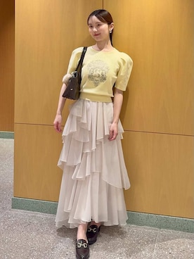 SNIDELさん（レディース・160cm）の夏コーディネート