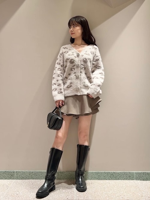 新品タグ付き✨SNIDEL ビジューリボンカーディガン LPNK ライトピンク SNIDEL（スナイデル） (12%OFF) ビジューリボンミドルカーディガン 24