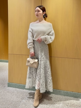 SNIDELさん（レディース・160cm）の秋コーディネート