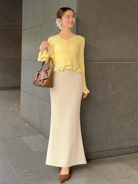 「SNIDEL（スナイデル）のアイテム」を使った、SNIDELさん（レディース・160cm）の春コーディネート