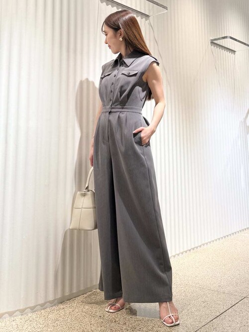 SNIDEL トレンチディテールオールインワン SNIDEL（スナイデル）の