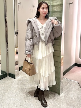 SNIDELさん（レディース・162cm）の秋コーディネート