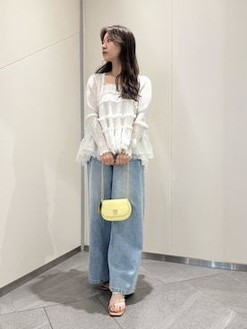 「SNIDEL（スナイデル）のアイテム（パンツ）」を使った、SNIDELさん（レディース・160cm）の夏コーディネート