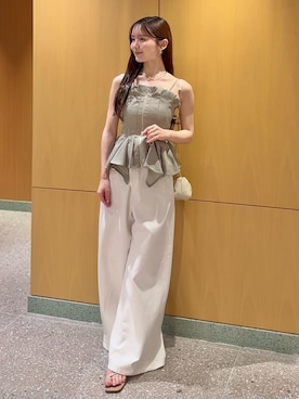 SNIDELさん(レディース・160cm)の夏コーディネート
