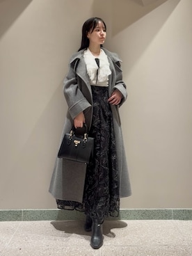 SNIDELさん（レディース・160cm）の冬コーディネート