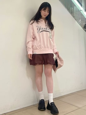 「SNIDEL（スナイデル）のアイテム（シューズ）」を使った、SNIDELさん（レディース・158cm）の春コーディネート