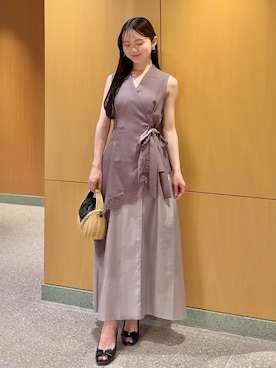 「SNIDEL（スナイデル）のアイテム（アクセサリー）」を使った、SNIDELさん（レディース・160cm）の春コーディネート