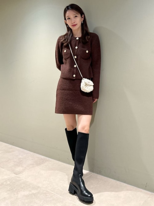 SNIDEL スカート フォックスニットスカート : ZOZOTOWN Yahoo!店