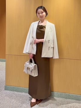 「SNIDEL（スナイデル）のアイテム（シューズ）」を使った、SNIDELさん（レディース・160cm）の春コーディネート