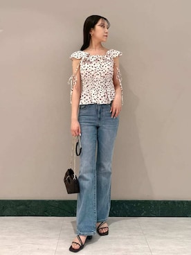 SNIDELさん（レディース・159cm）の春コーディネート