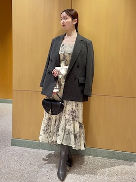 SNIDELさん（レディース・160cm）の秋コーディネート