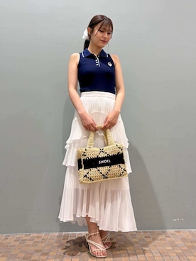 SNIDELさん（レディース・160cm）の夏コーディネート