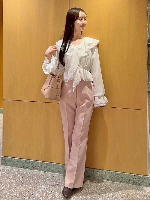 Sustainableバリエーションフリルブラウス（シャツ/ブラウス）｜SNIDEL