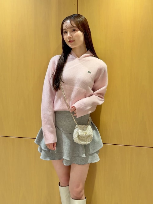 セール】LACOSTE/ニットフーディー（ニット/セーター）｜SNIDEL