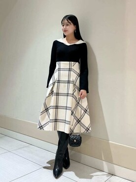 SNIDEL リボンプリントマーメイドスカート SNIDEL (12%OFF) snidel スナイデル リボンプリントマーメイド